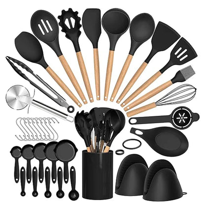 36 PCS Silicone Kitchen Cooking Utensil Set