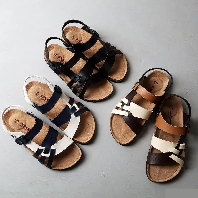 Mael Leather Sandals