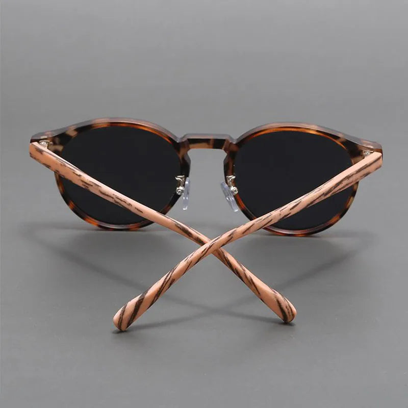 Luna -Wood Grain UV Protection Sunglasses