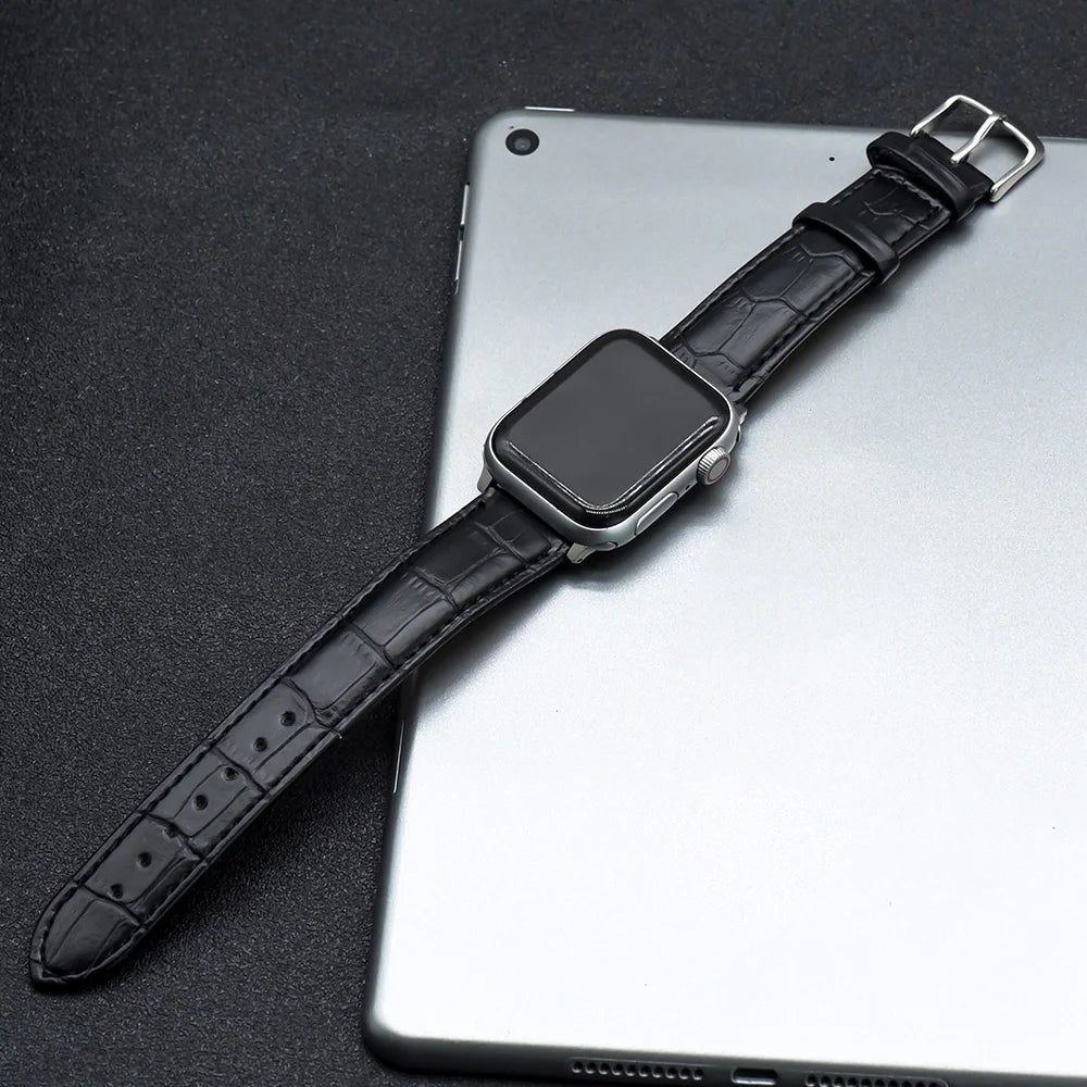 Vic - Leather Apple Watch Band