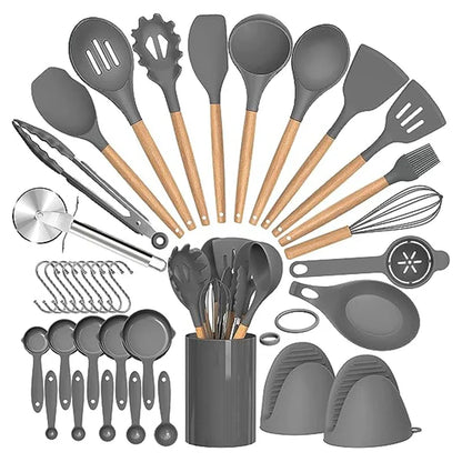 36 PCS Silicone Kitchen Cooking Utensil Set