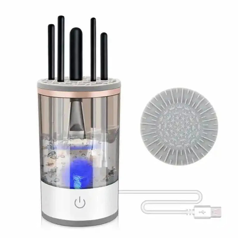 3 In 1 Automatic Makeup Brush Cleaner