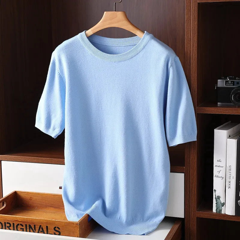 Mariano - Cashmere Knitted T-shirt