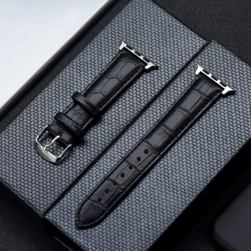 Vic - Leather Apple Watch Band